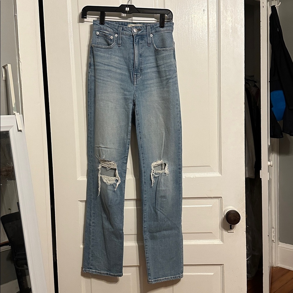 Madewell | Curvy Perfect Vintage Straight Jean | size 25